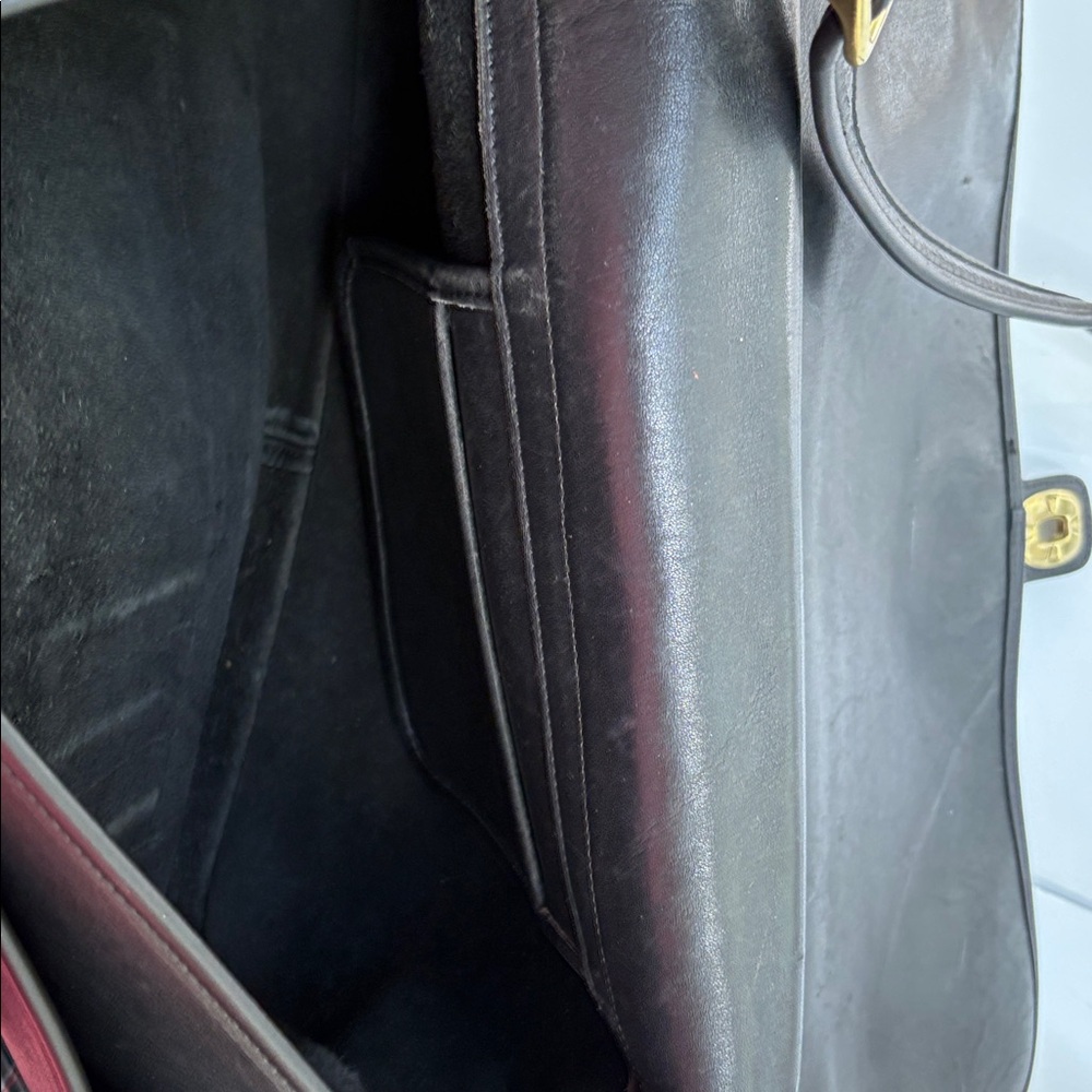 Vintage Coach Metropolitan Brief 5180| Made in Mexico | Brass Hardware | Mint - Picture 7 of 8